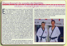 Championnat du Monde de Hapkido