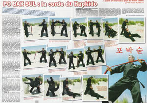 Po Bak Sul : la corde du Hapkido